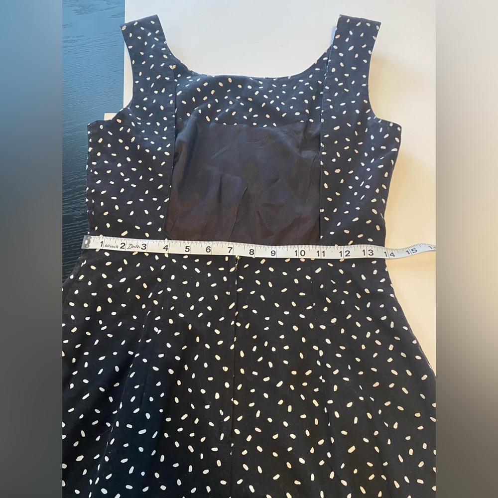 Geary Roark Kamisato Black and White Polka Dot Vintage 1950’s Backless Dress - Picture 10 of 16